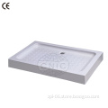 Good quality white rectangle low shower tray